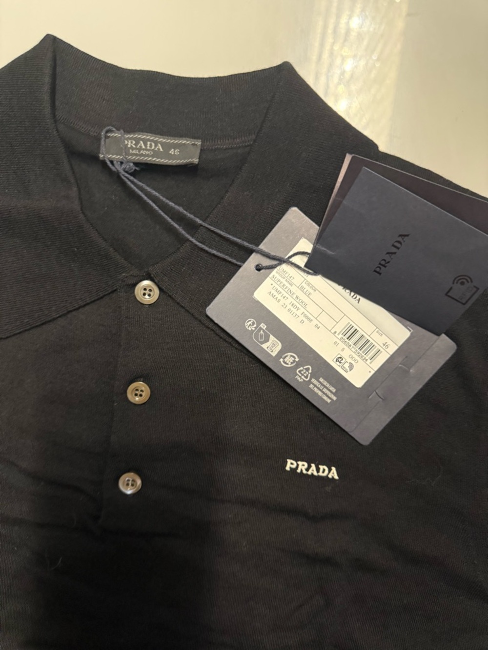Prada Men’s Wool Sweater NWT Luxury - Picture 4 of 9